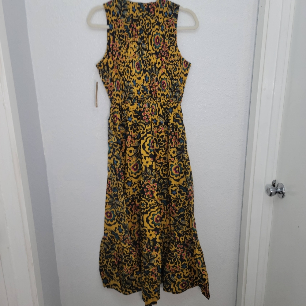 Anthropologie Maeve botanical wrap dress size 2 NWT - Picture 4 of 10